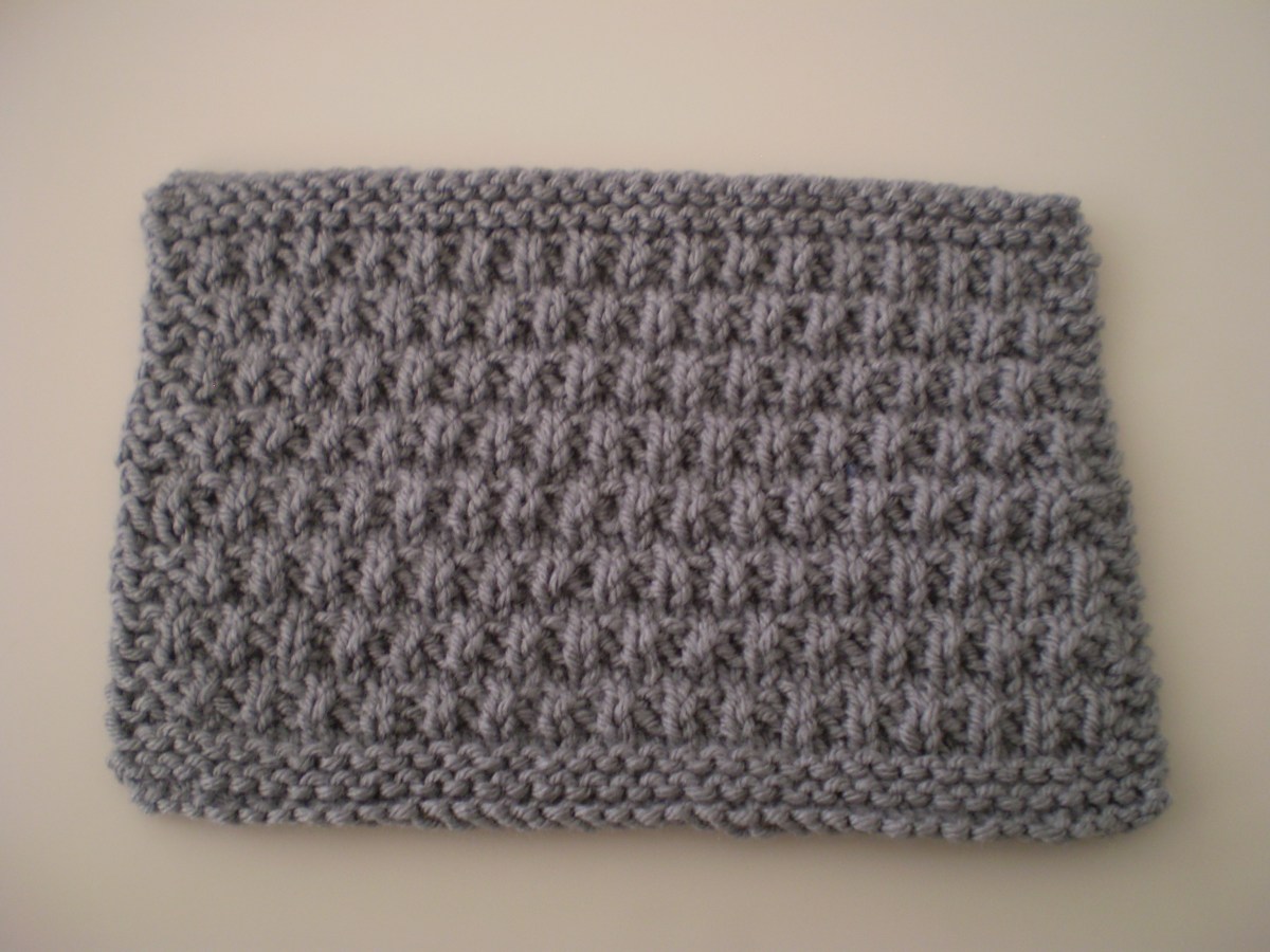 Block of the Month February, 2019 Knitting Guild of the Desert